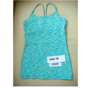 Ivivva by Lululemon 🍋 Tumblin Power Y Tank size 10